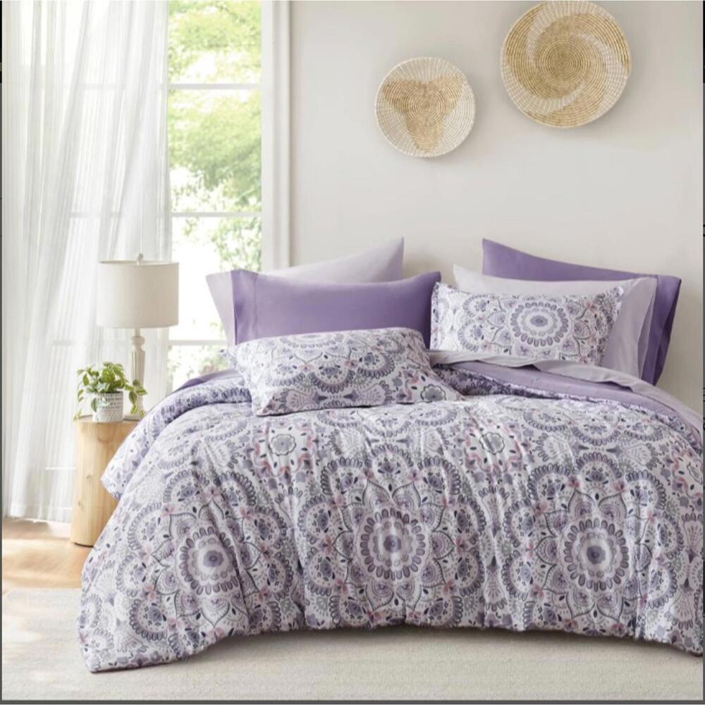 Bed In A Bag-Full Size - Purple
